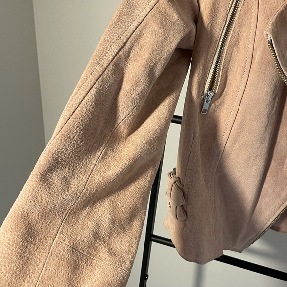 Meotine leather jacket pink - Picture 6 of 12